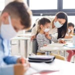 kids going back to school during pandemic