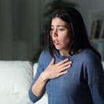 woman suffering from severe anxiety