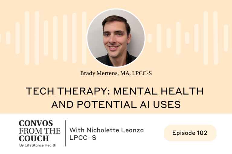  Tech Therapy: Mental Health and Potential AI Uses – Podcast