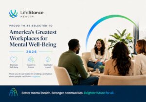 Newsweek: LifeStance Named to America’s Greatest Workplaces for Mental Well-Being 2026