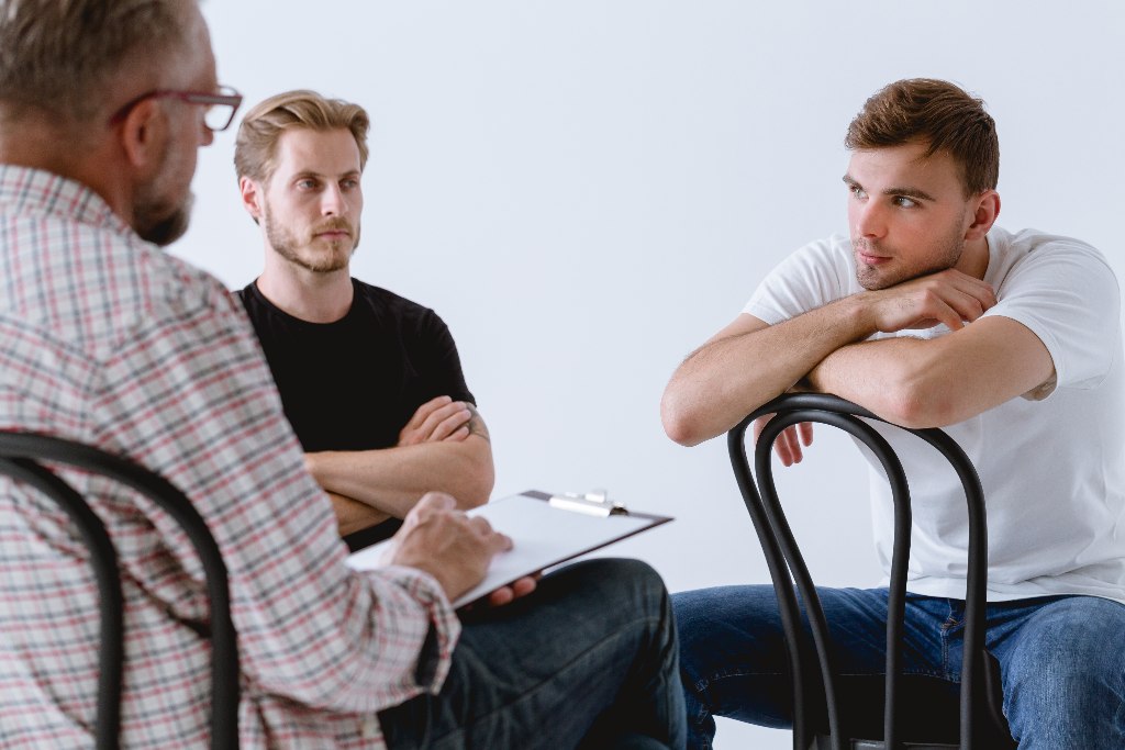 Call to get registered for the Men’s Self-Care & Connection Group in Washington