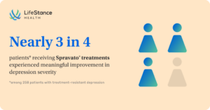 Real-World Esketamine (Spravato®) Results: Nearly 3 in 4 Patients Experienced Meaningful Improvement